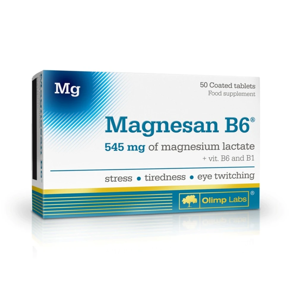 Olimp Magnesan B6, вітаміни та мінерали