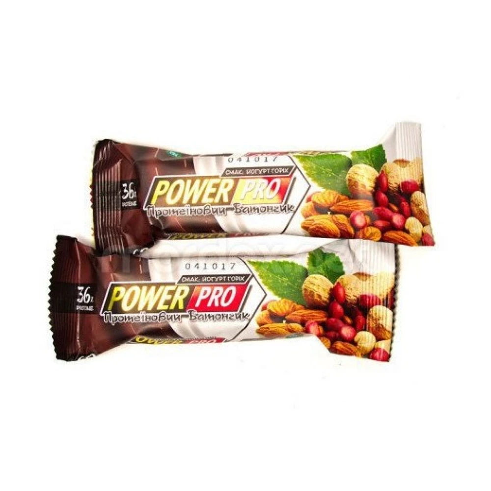 Протеїнові батончики Power Pro Protein Bar 36% Nutella