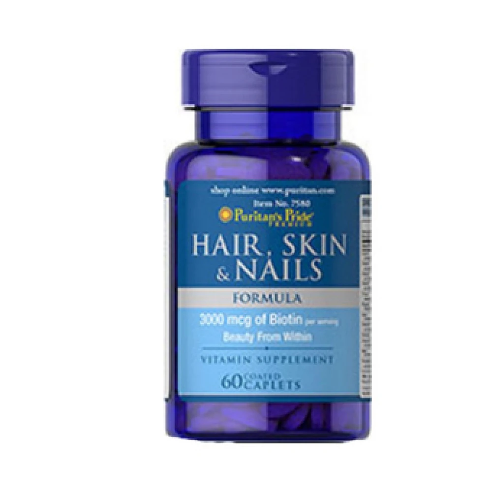 Puritan's Pride Hair Skin & Nails, вітаміни