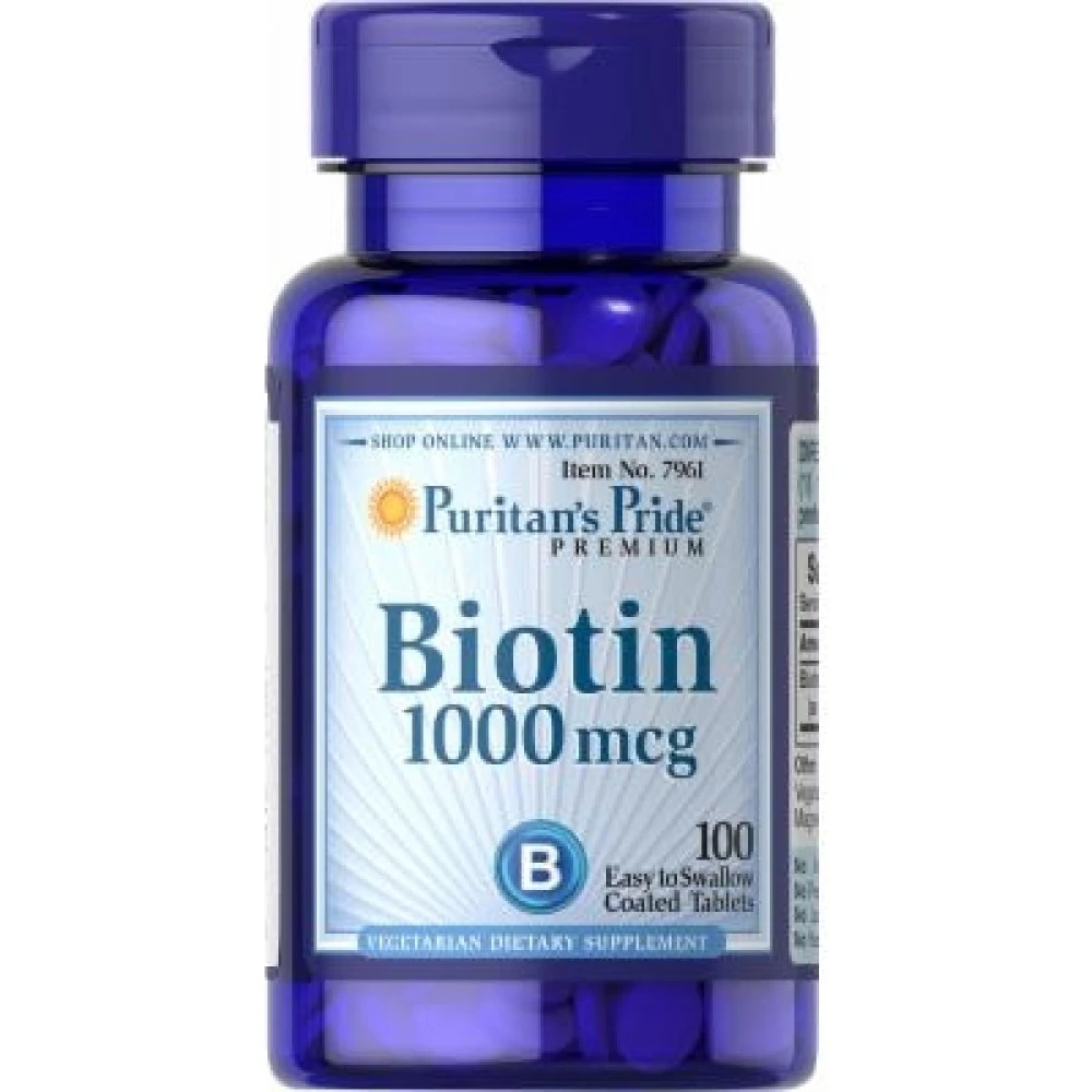Puritan`s Pride Biotin 1000, Біотин