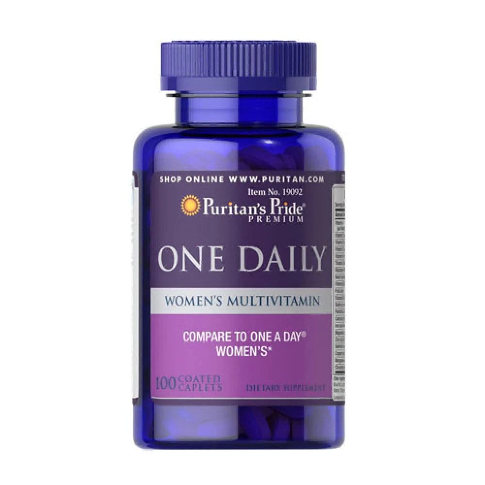 Puritan's Pride One Daily Women's Multivitamin, вітаміни та мінерали для жінок