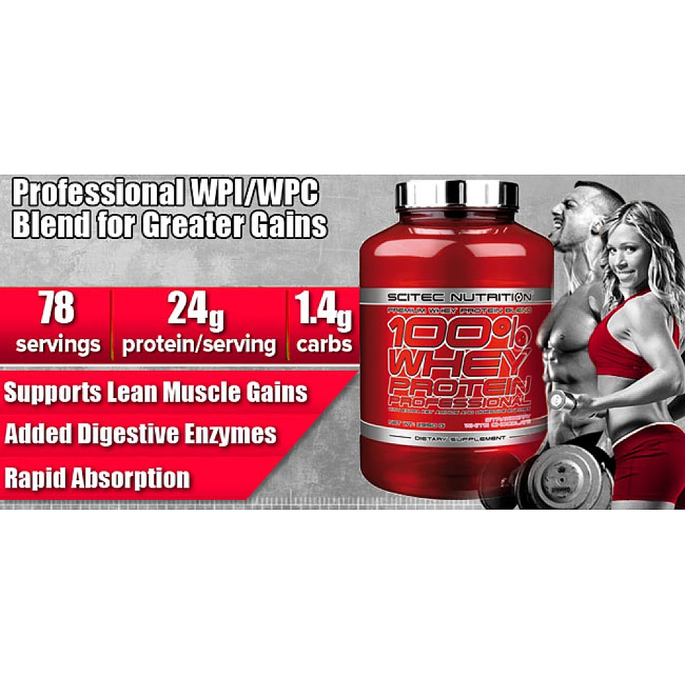 Scitec Nutrition 100% Whey Protein Professional