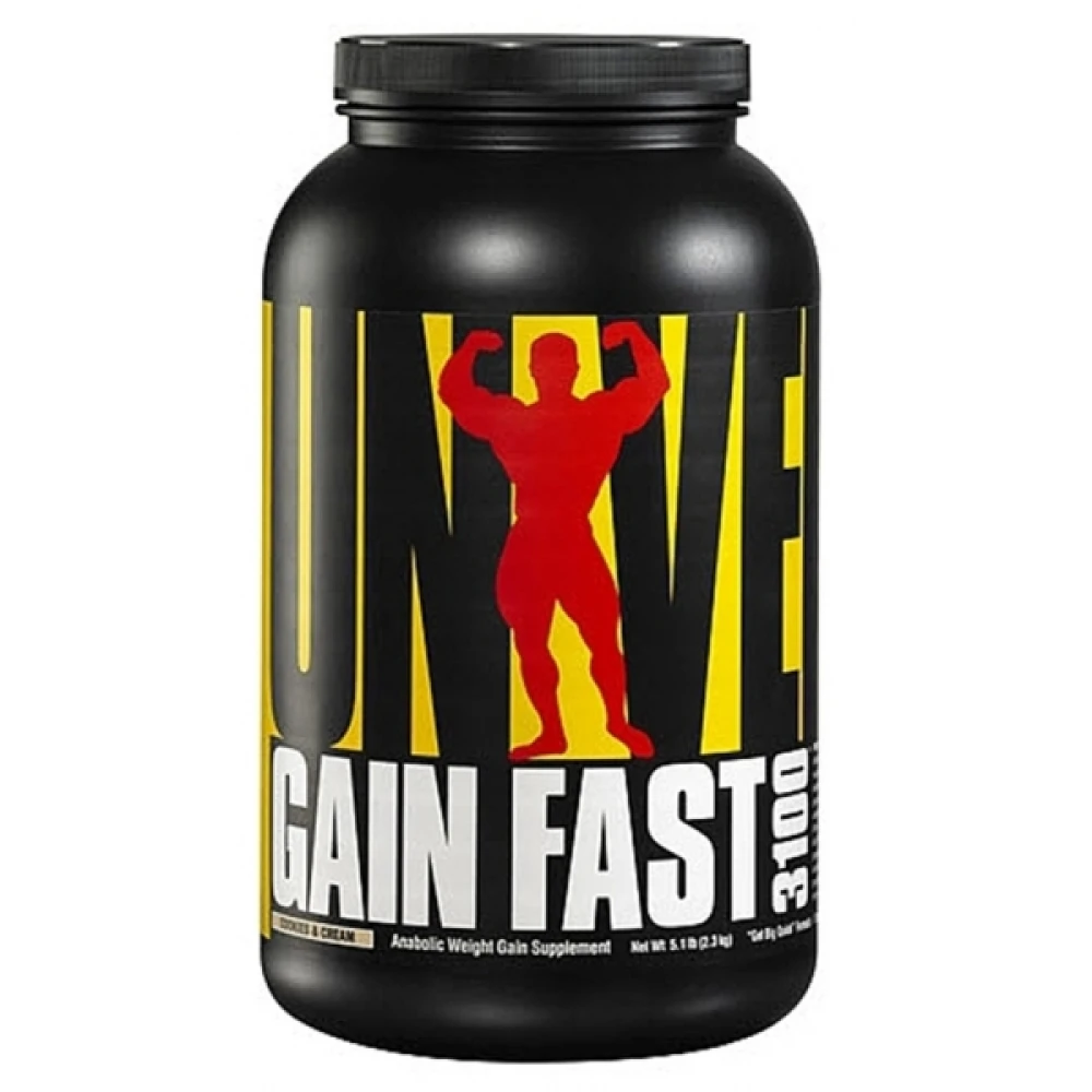 Universal Nutrition Gain Fast 3100 1000 грамм, Banana (банан)