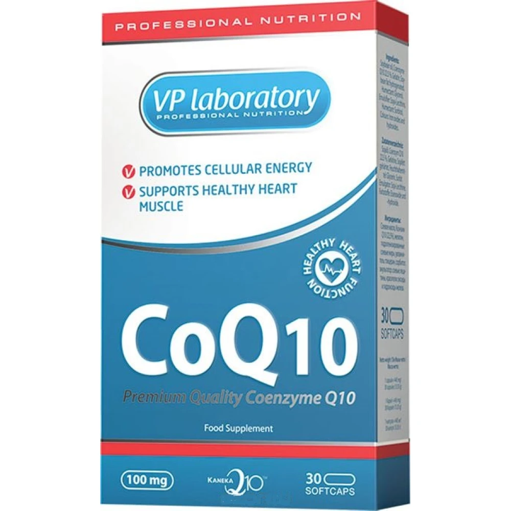 VP Lab CoQ10 100 mg, коэнзим q10