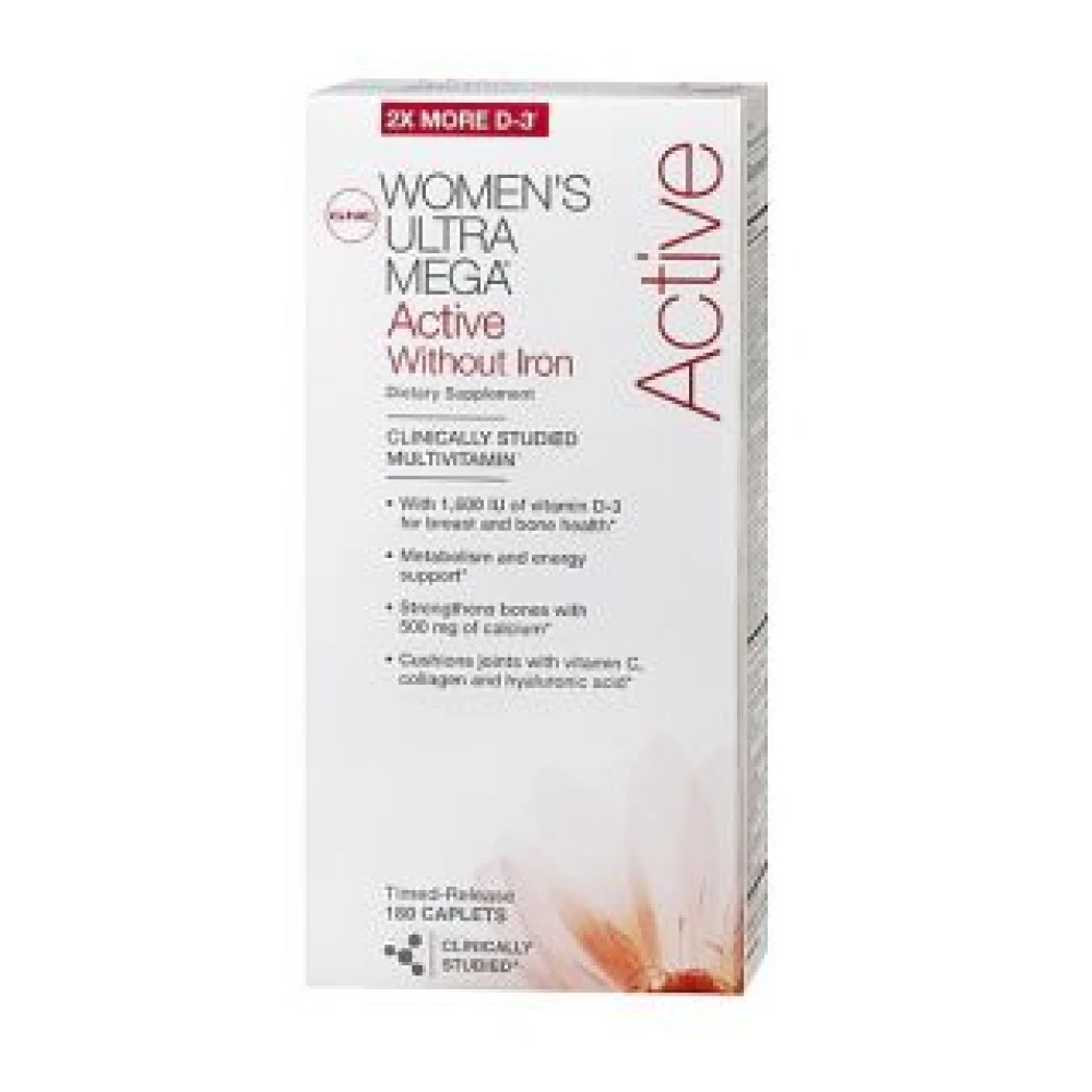 GNC Womens Ultra Mega Active no iron