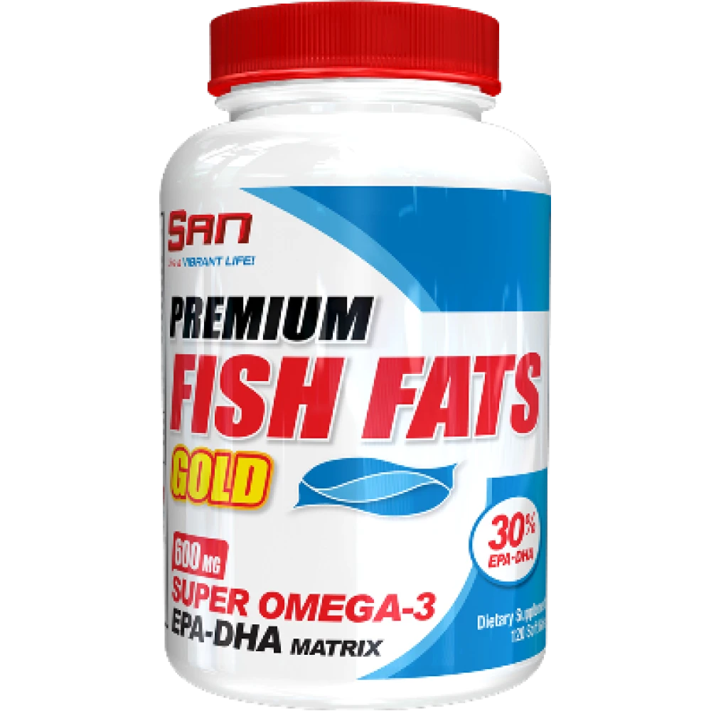 SAN Fish Fats Gold, омега 3 жири