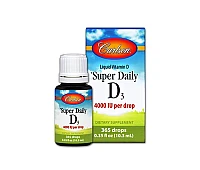 Carlson Labs	Super Daily D3 4000 МЕ