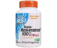 Doctors Best Trans-Resveratrol 100 mg