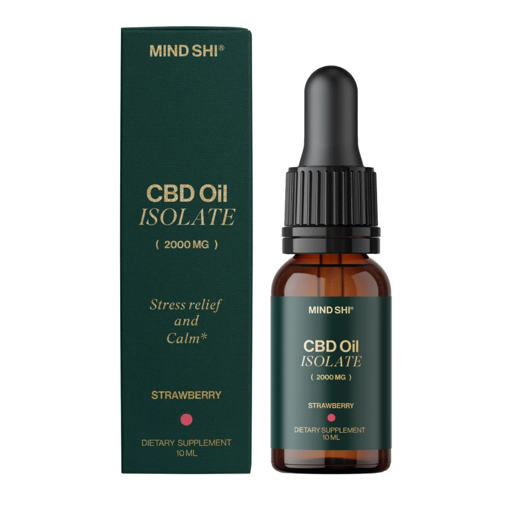 Mind Shi CBD Oil Isolate 2000 mg