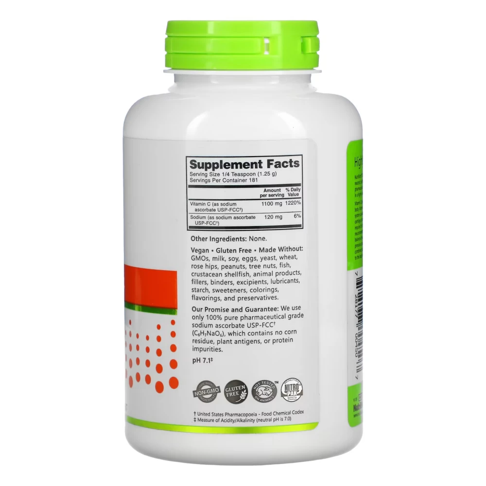Nutribiotic Sodium Ascorbate Powder