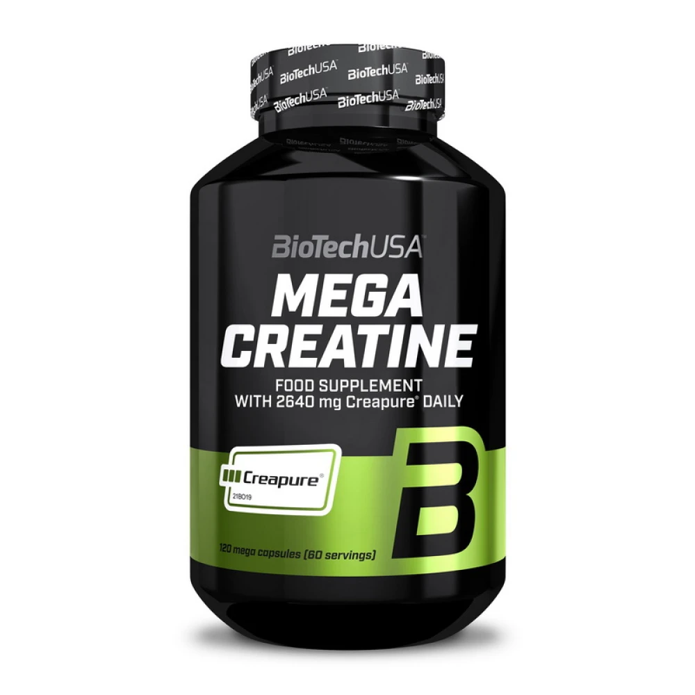 BioTechUSA Mega Creatine Creapure 120 капсул