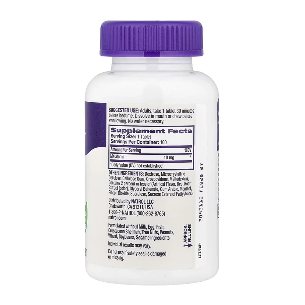 Natrol Melatonin 10 Fast Dissolve