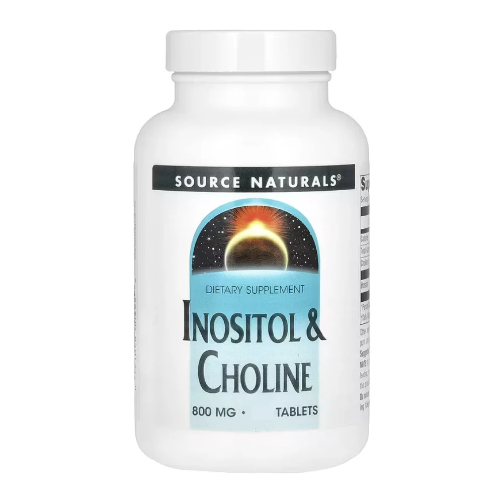Source Naturals Inositol & Choline 800 mg