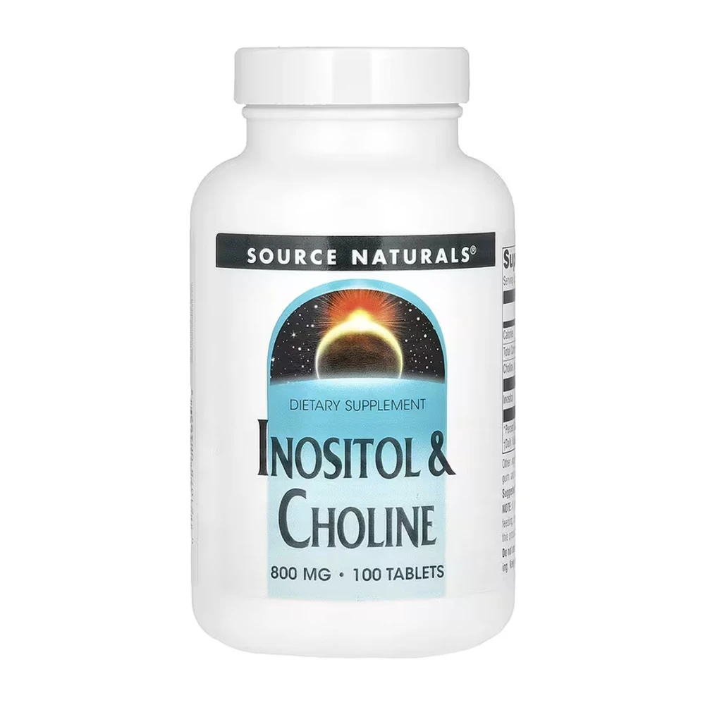 Source Naturals Inositol & Choline 800 mg