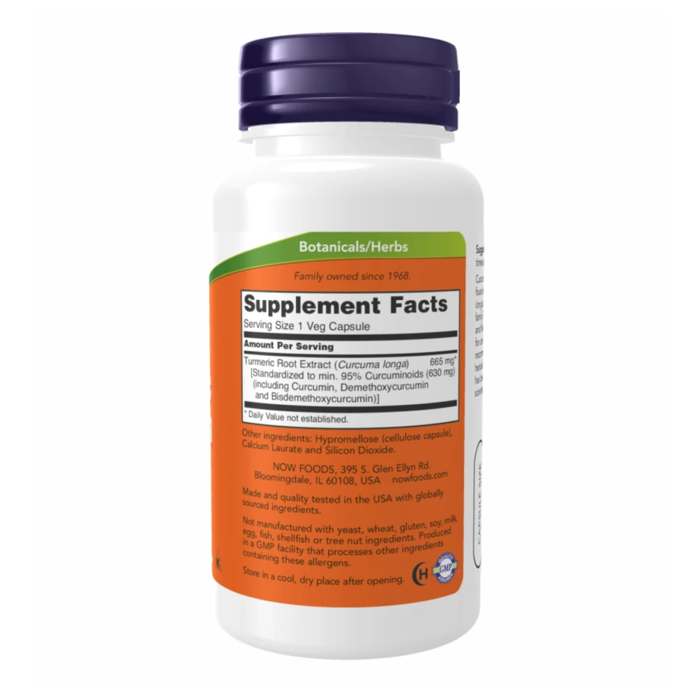 NOW Turmeric Curcumin