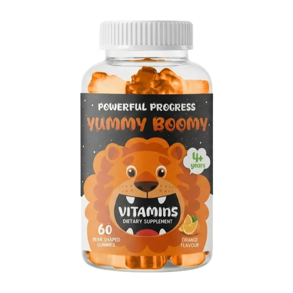 Powerful Progress Yummy Boomy Vitamins for Kids 60 желейок