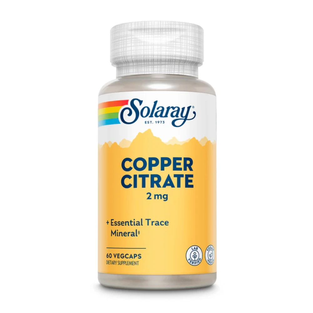 Solaray Copper Citrate 2mg