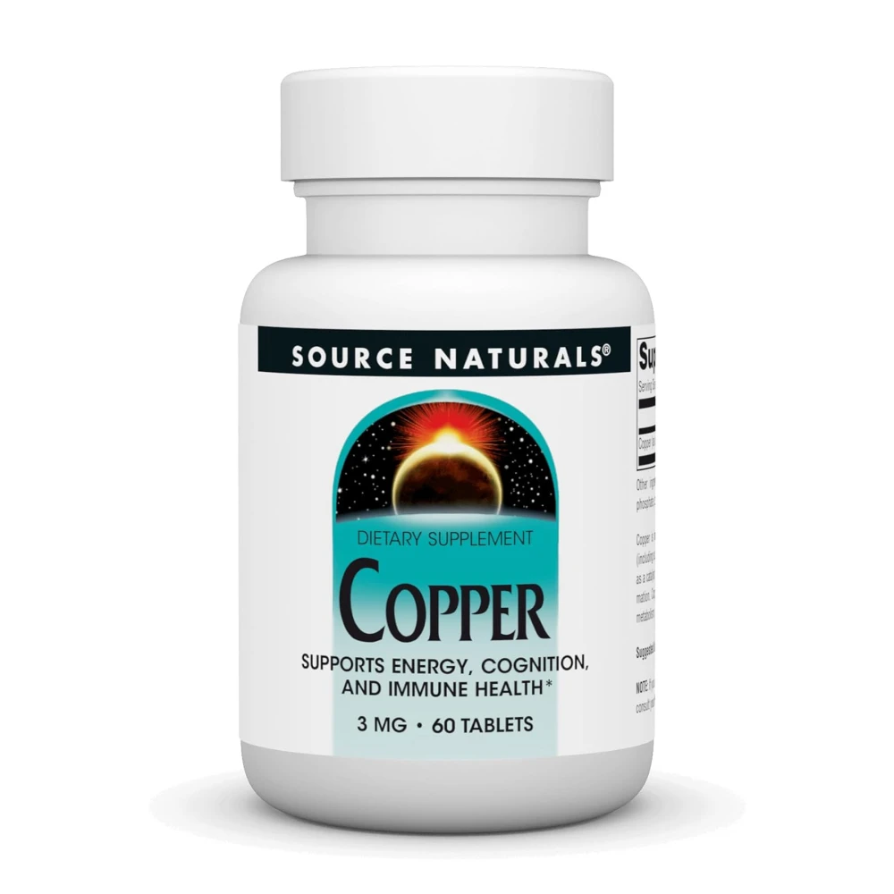 Source Naturals Copper 3mg