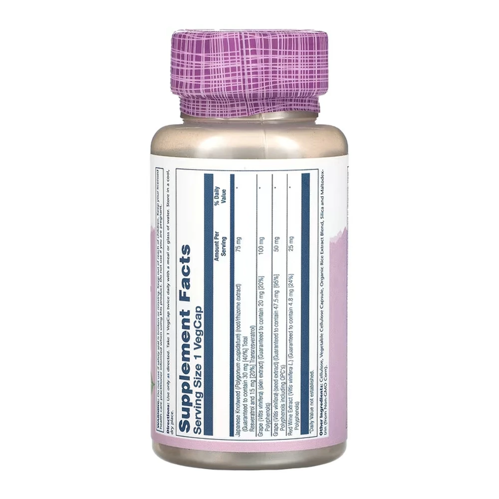 Solaray Resveratrol 75 mg