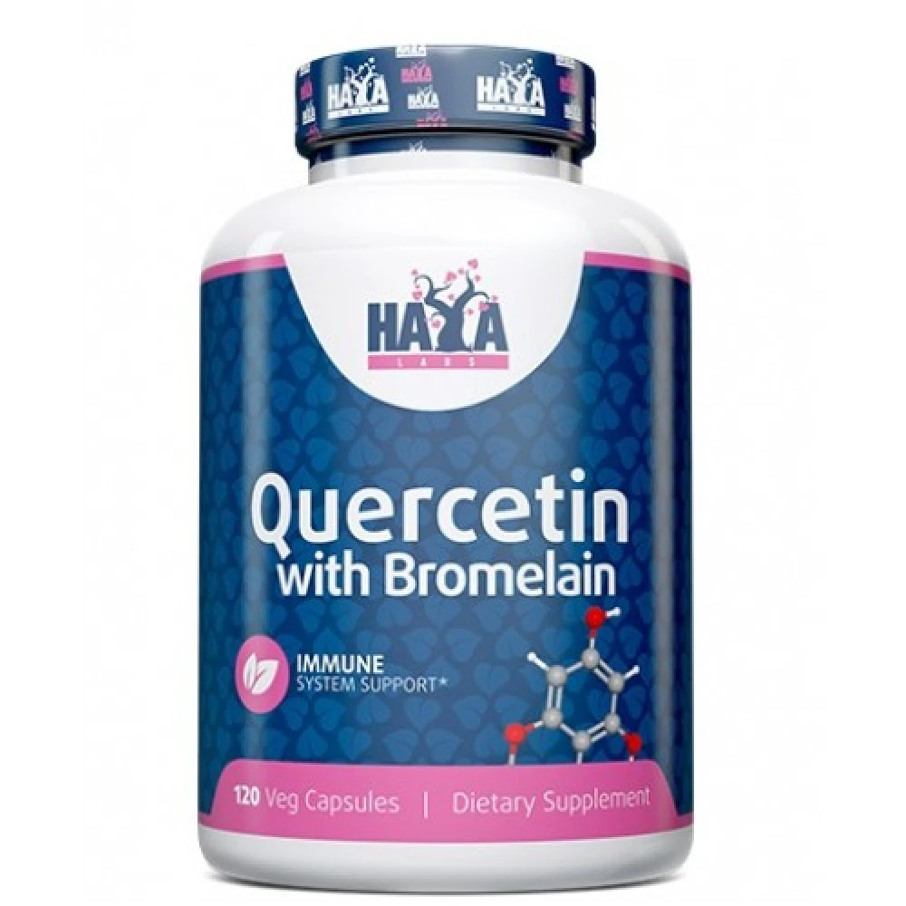 Haya Labs Quercetin with Bromelain
