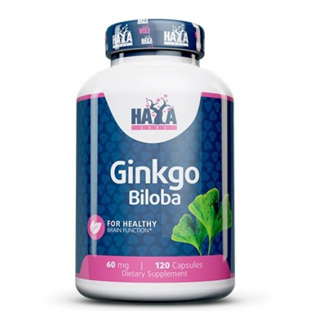 Haya Labs Ginkgo Biloba 60 mg