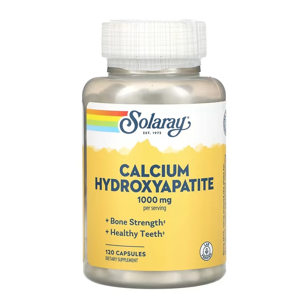 Solaray Calcium Hydroxyapatite 1000 mg 120 капсул