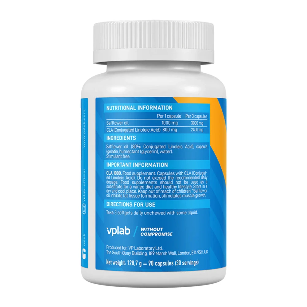 VPLab CLA 1000 90 капсул