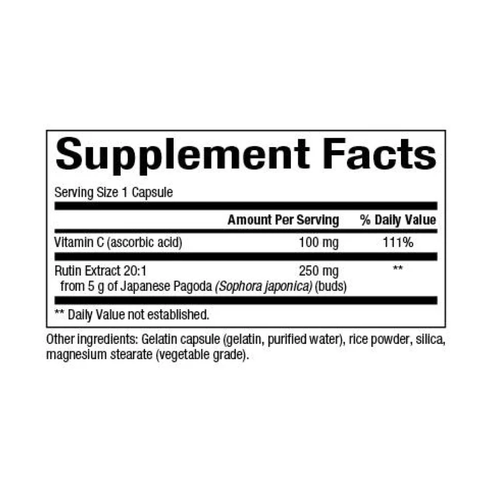 Natural Factors Rutin 250mg