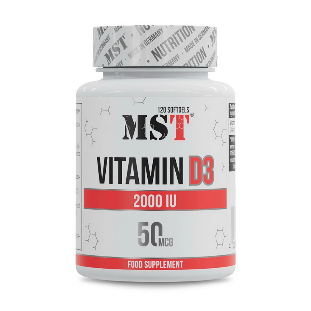 MST Vitamin D3 2000 IU (50 mcg)