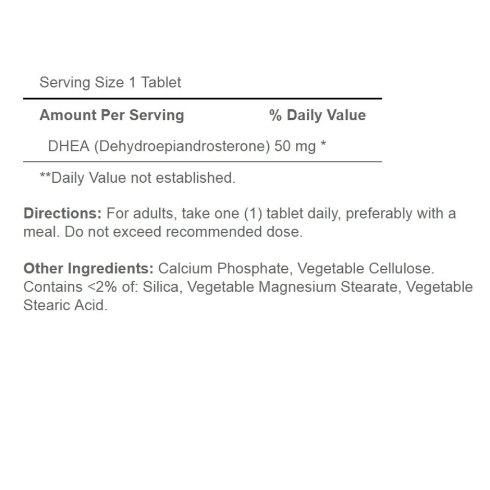 Puritans Pride DHEA 50 mg