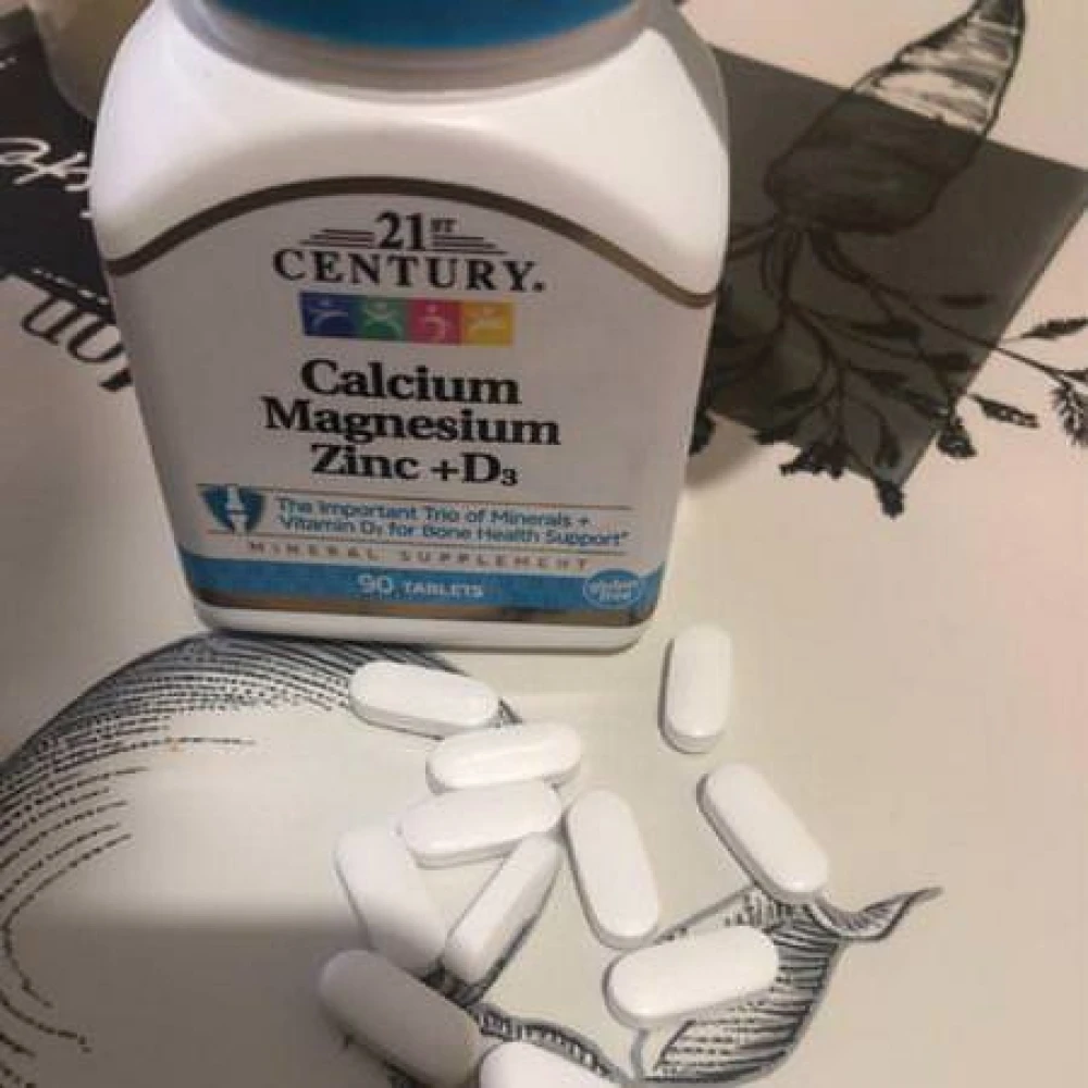 21 Century Calcium Magnesium Zinc D3