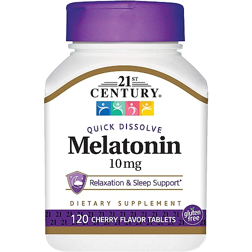 Фото 21st Century Melatonin 10 mg 120 таблеток