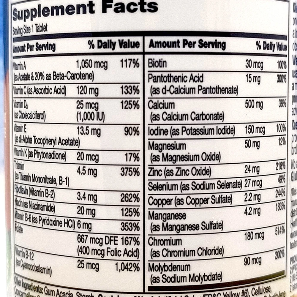 21st Century One Daily Womans 50 Multivitamin Multimineral