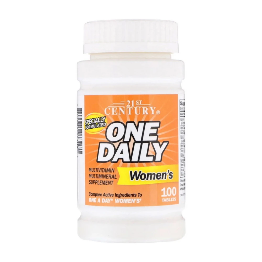 21st Century One Daily Multivitamin for Womens 100 таблеток