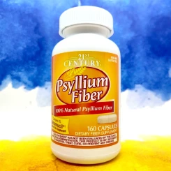 21 Century Psyllium Fiber 160 капсул