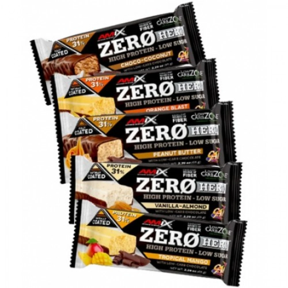 Amix Low-Carb ZeroHero Protein Bar 65 gramm