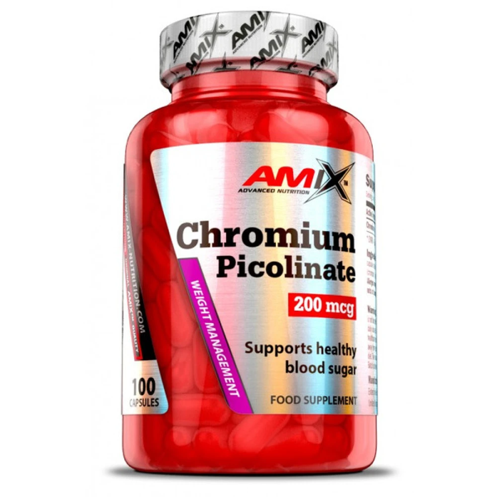 Amix Chromium Picolinate 200 mcg 100 капсул