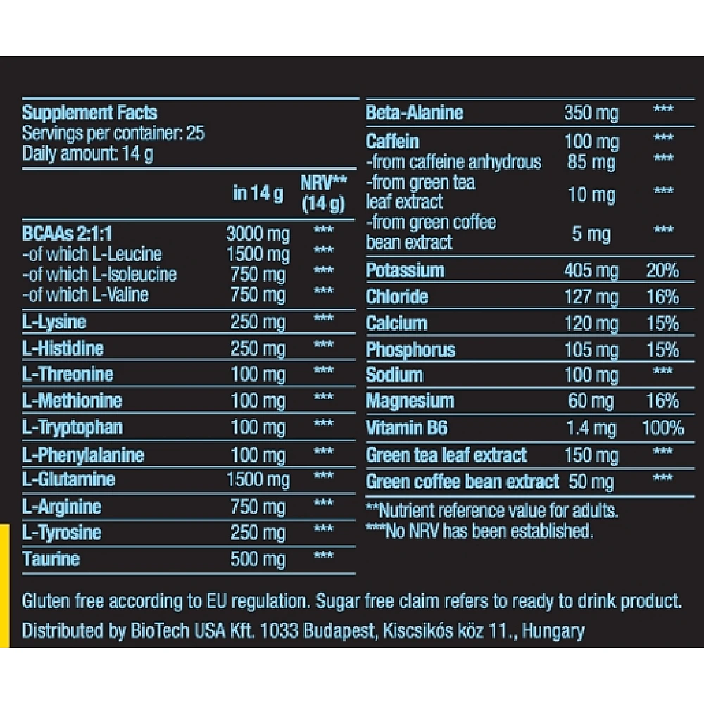 BioTech Amino Energy Zero