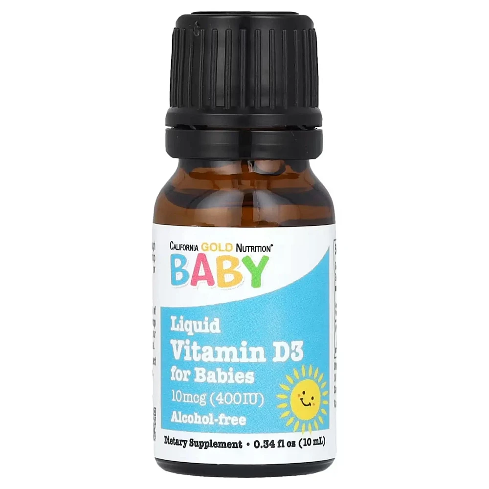 California Liquid Vitamin D3 for Babies 400 МО