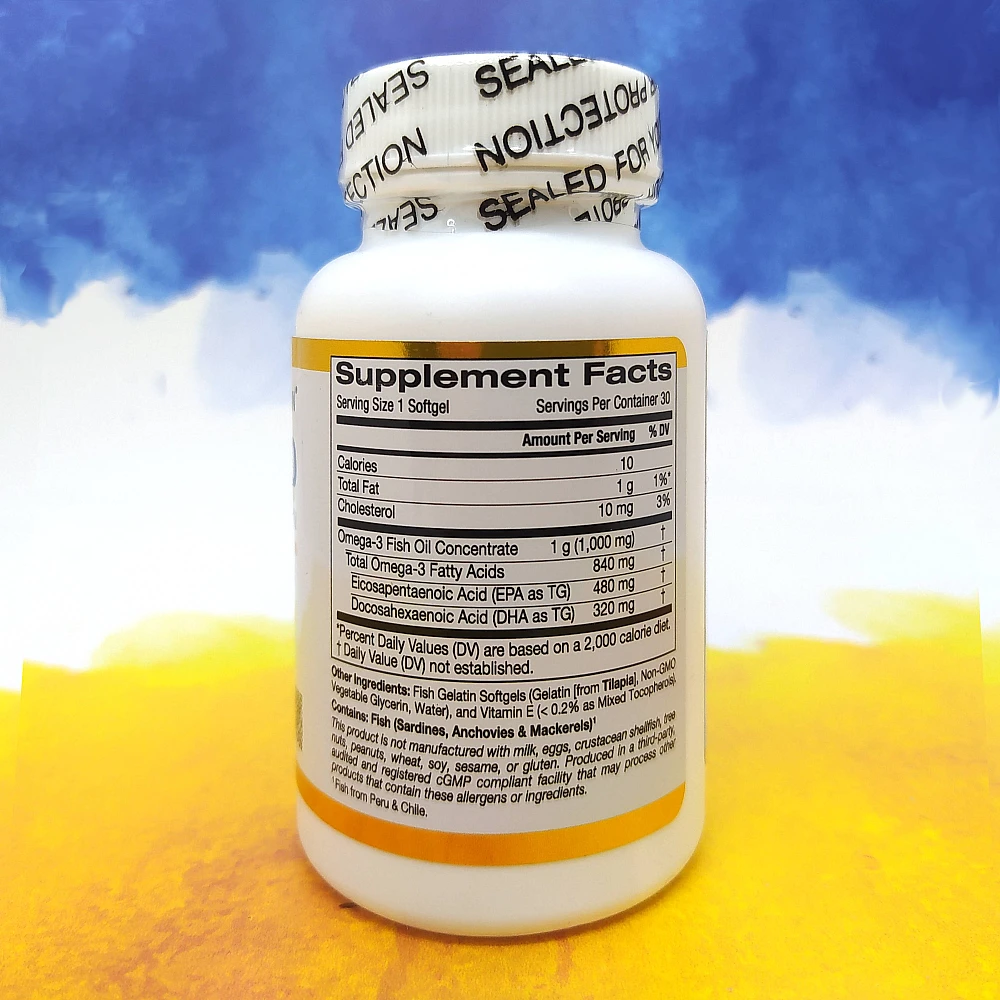 California Gold Nutrition Omega 800