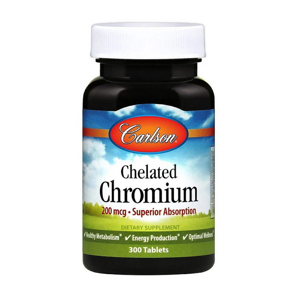 Carlson Labs Chelated Chromium 200 mcg