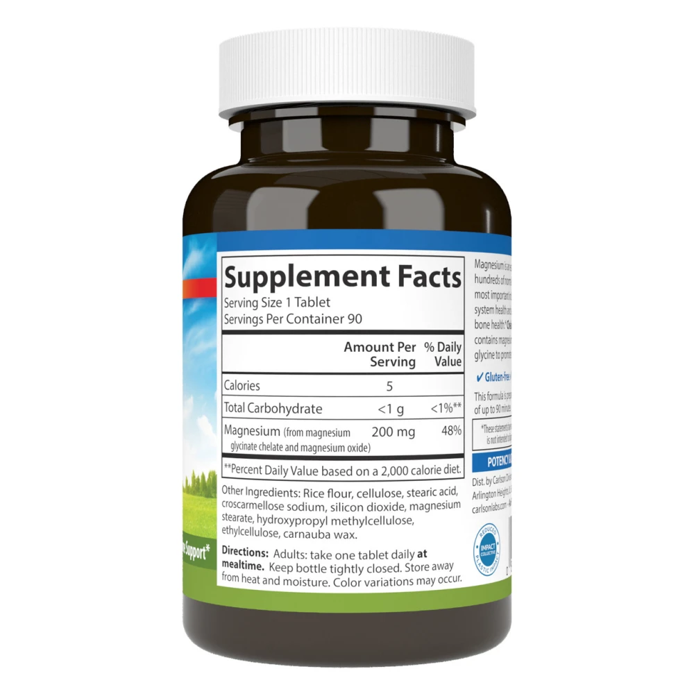 Carlson Chelated Magnesium Glycinate