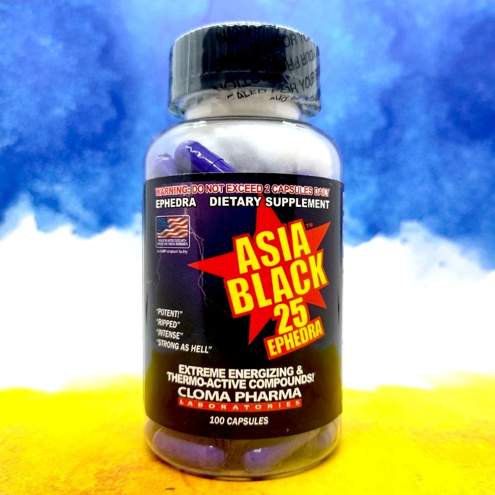 Cloma Pharma Asia Black 100 капсул