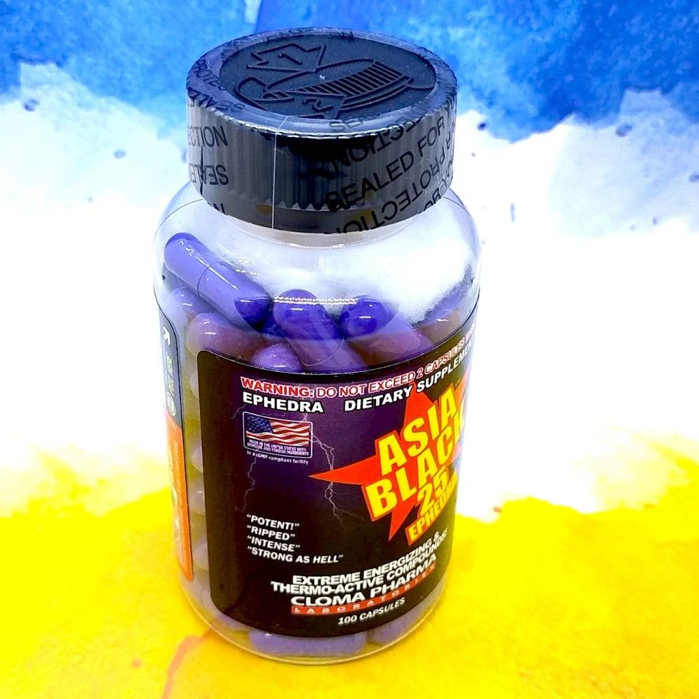 Cloma Pharma Asia Black 100 капсул
