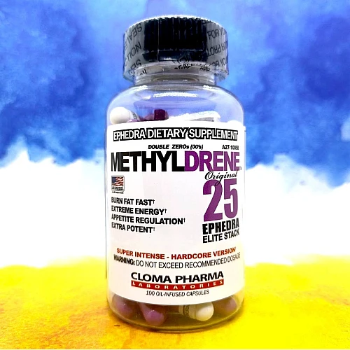 Фото Метилдрен 25 еліт (Cloma Pharma Methyldrene Elite 25)