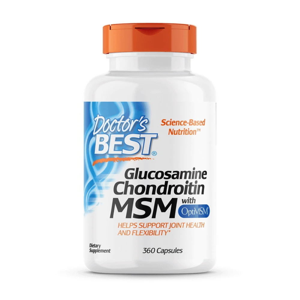 Doctors Best Glucosamine Chondroitin MSM with OptiMSM