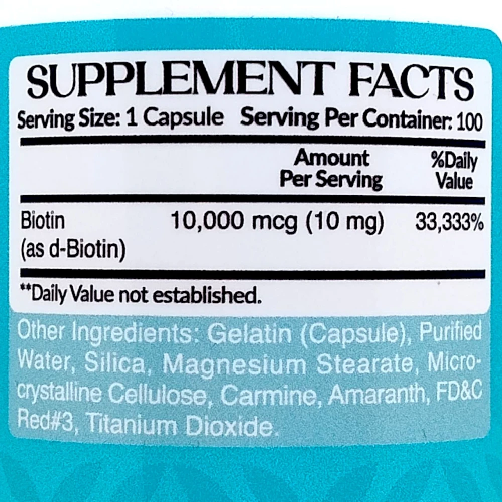 Earths Creation Biotin 10000 mcg