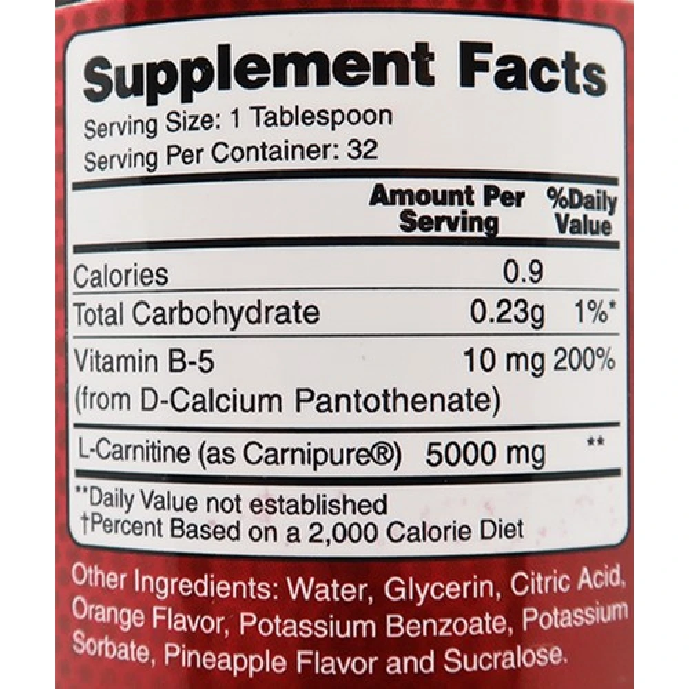 Earths Creation L-Carnitine 5000