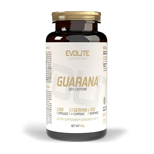 Фото Evolite Nutrition Guarana 22% Caffeine 100 капсул