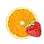 Strawberry orange (полуниця з апельсином) 
